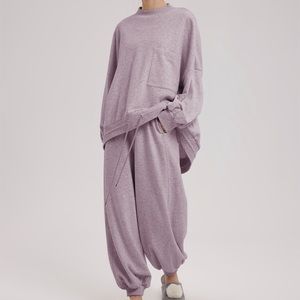 Beautiful NAP oversized jogger/suit. Perfect for hanging out on weekends!